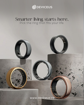 TitanX Pro Smart Ring – Titanium Health & Fitness Tracker | Waterproof | Multi-Sport Modes